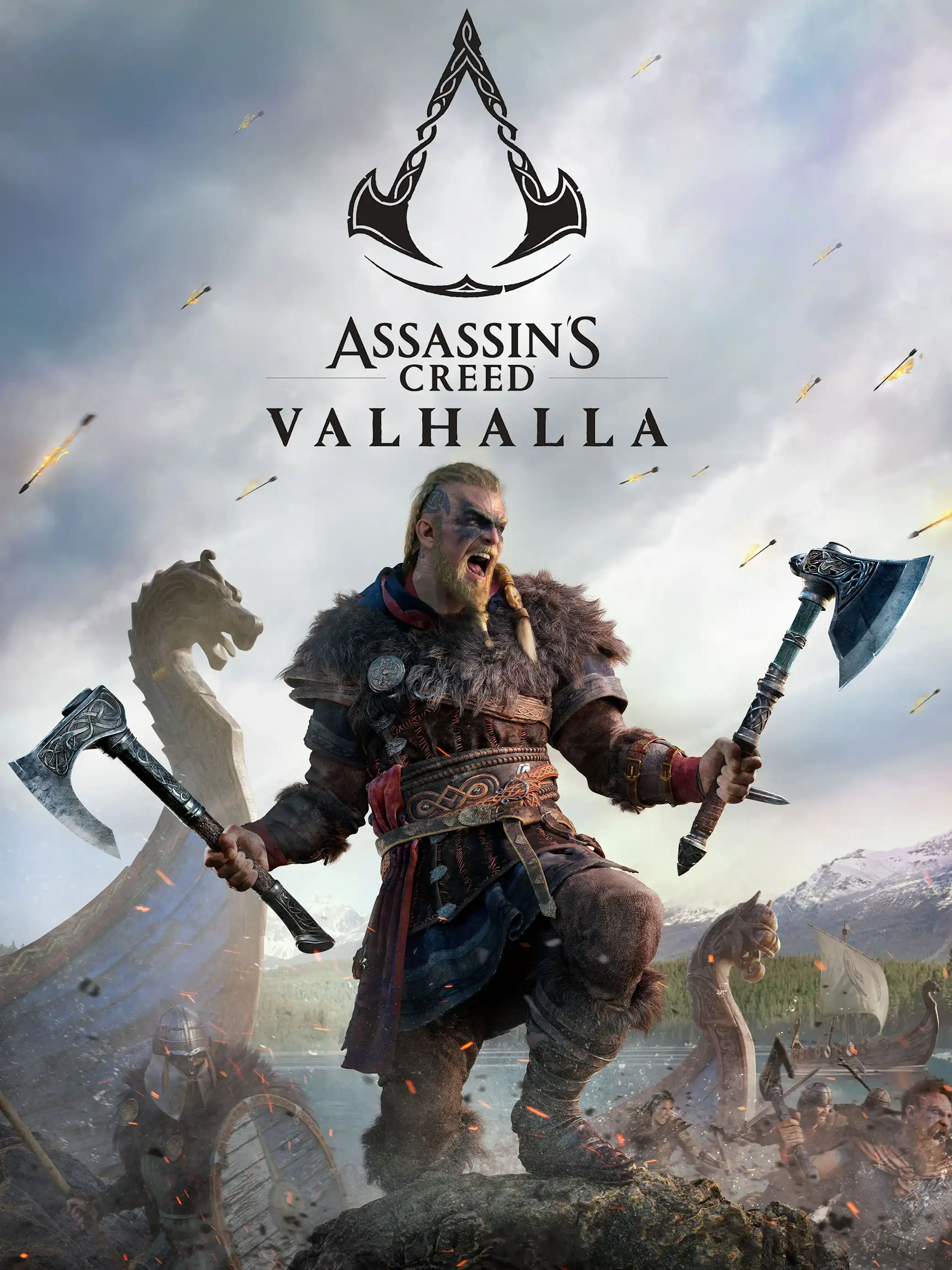 Assassin's Creed Valhalla viking combat scene, promotional image